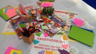 Майстер-клас з модульного оригамі в Мануфактурі 2018 фото