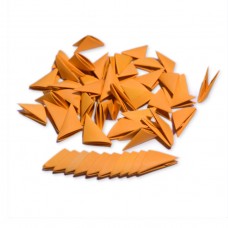 Трикутні модулі для модульного орігамі, помаранчевий, 1/32 А4 (3,7 х 5,2 см), 100шт., 80г/м2 /OP-321/ 102321 - TM VAOSTUDIO